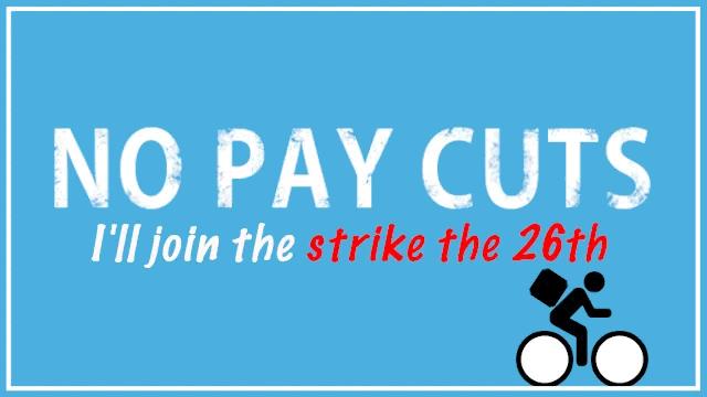 STRIKE!

Friday 26th at Kongens Nytorv and Trianglen.

Come out and show your solidarity! If you see any couriers before then, talk to them and ask them to join ✊ #dkpol