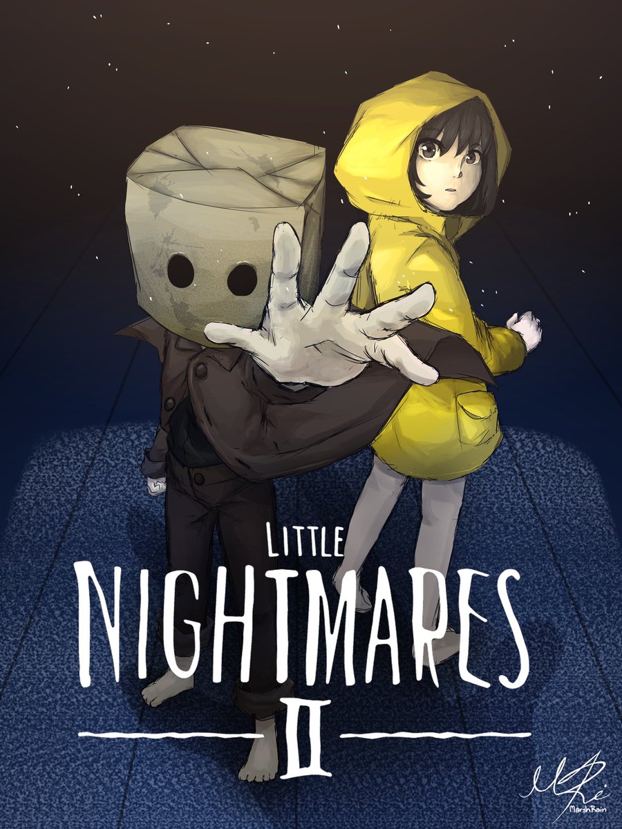 marshrainz's tweet photo. 🌑🌕
#LittleNightmareII #LittleNightmare2 #fanart https://t.co/ZX9yQY7ULr