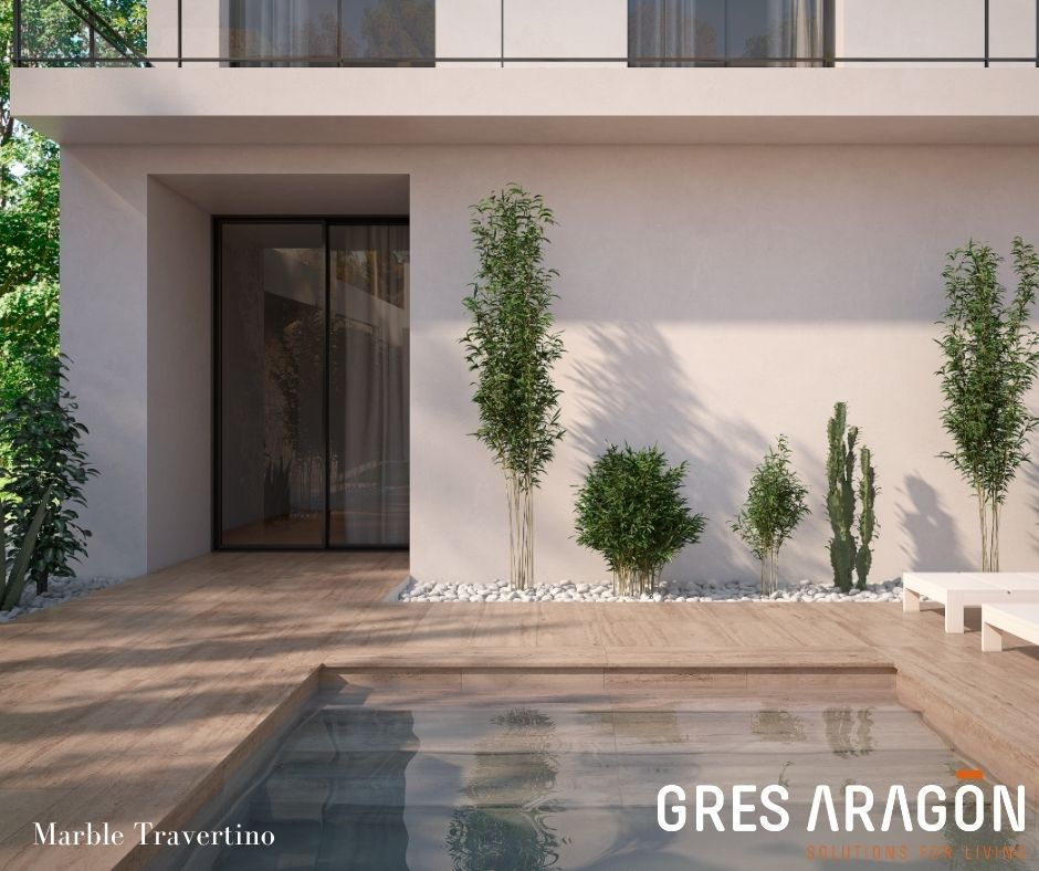 📣NOVEDAD

🔸COLECCIÓN MARBLE TRAVERTINO

🔸FORMATOS: 30X60 y 60X120

🔸PIEZAS DE ACABADO: Tabicas, rodapiés, peldaños redondeados, peldaños rectos, zanquines y tapas de peldaños...

💻gresaragon.com/pavimento-cera…

#ceramica #pavimentoporcelanico #gresaragon #terrazas #piscinas