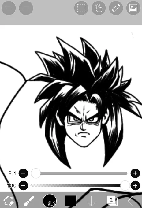 しょうもない絵なのになかなかいい感じに描けてしまった 