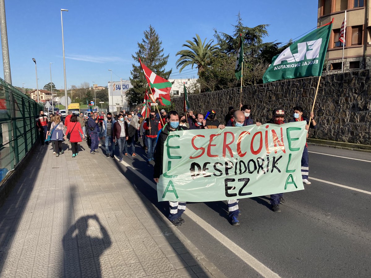 ELAEskumaldea's tweet photo. Gaur ere, lanpostuen defentsan SERCOINeko langileak greba!!
ERErik ez!! https://t.co/HYIUZSEF0e