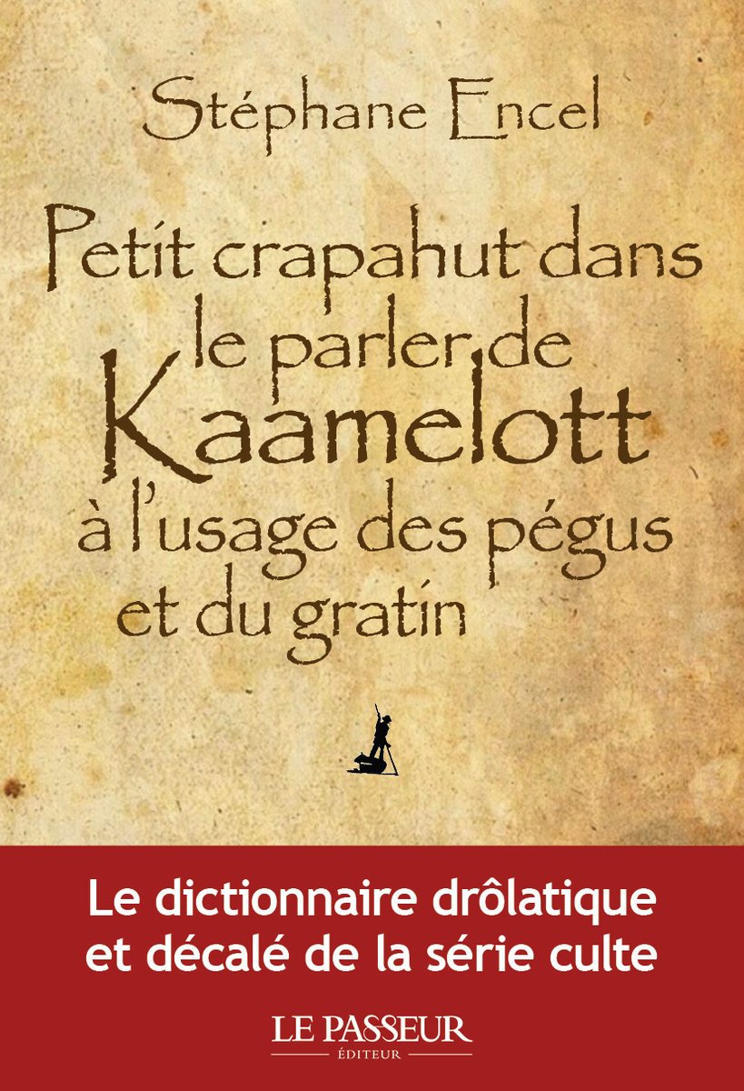 En attendant la sortie tant attendu du film, replongez dans l'univers de la série culte #kaamelott grâce à ce dictionnaire drolatique et décalé aux @editionsLePasseur ! Sortie dès demain 😉 #kaamelott #drole  #ercom
