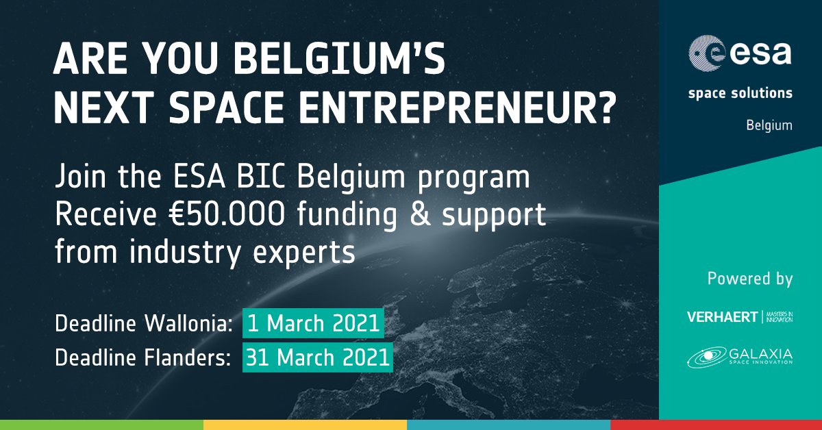 ESA Space Solutions Belgium tweet media