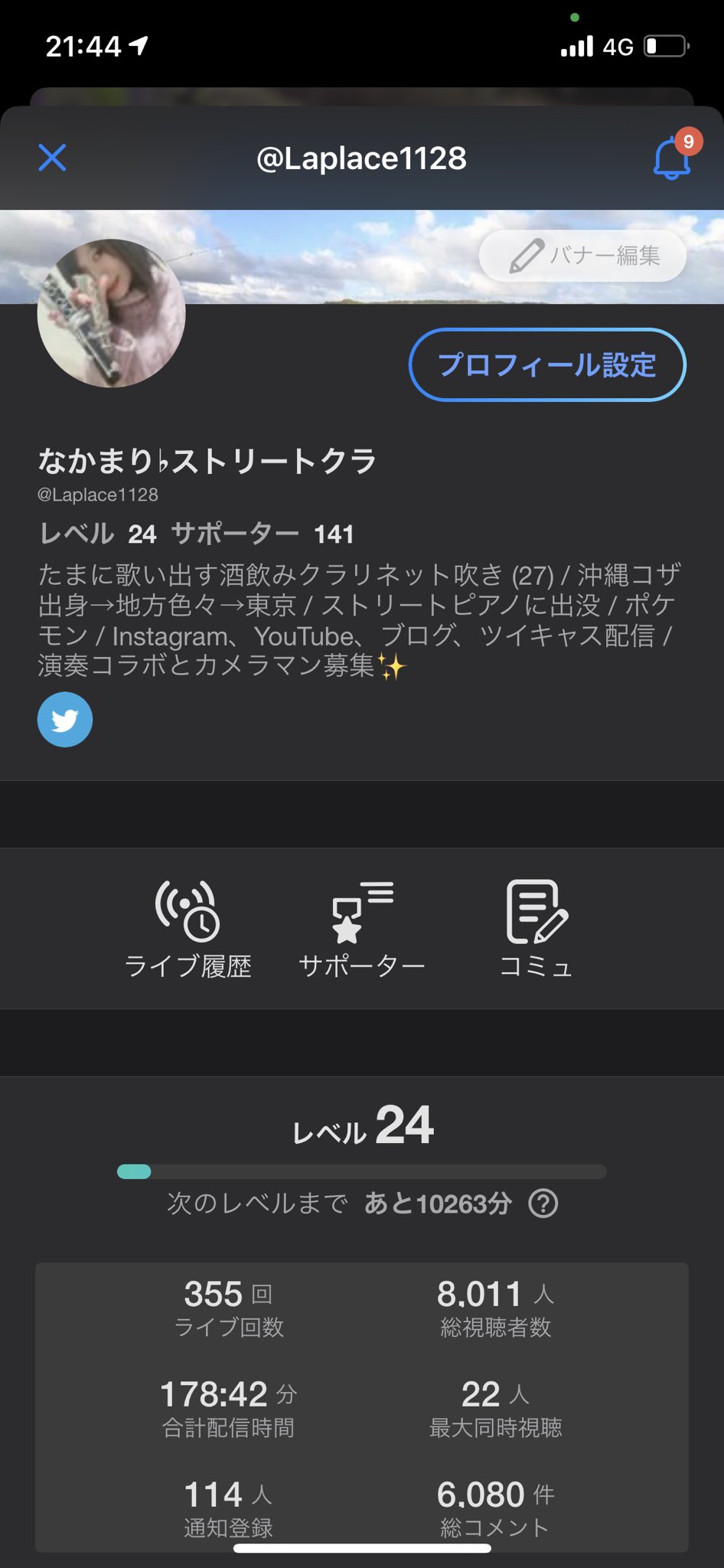 なかまり ストリートクラ Laplace1128 Twitter