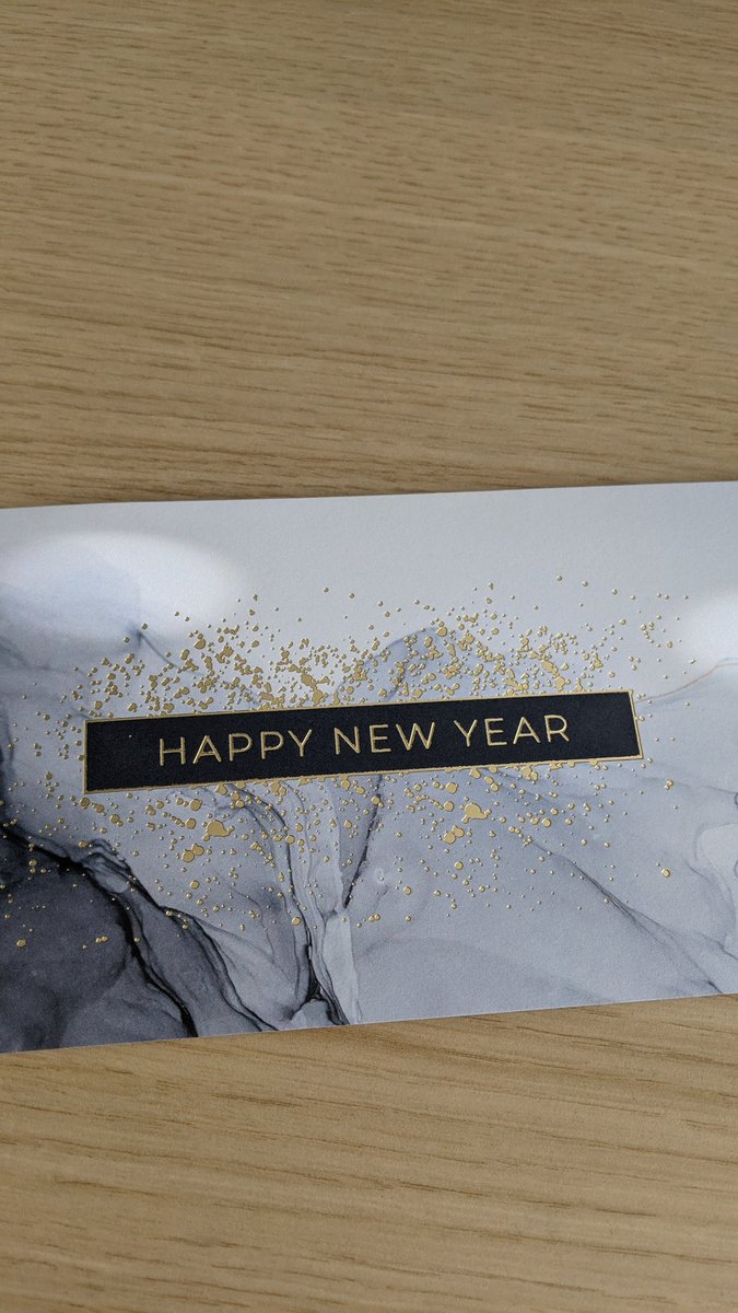 Man freut sich doch auch Ende Februar noch über Weihnachtspost. Nicht nur unsere digitale Infrastruktur bereitet mir Sorgen ...