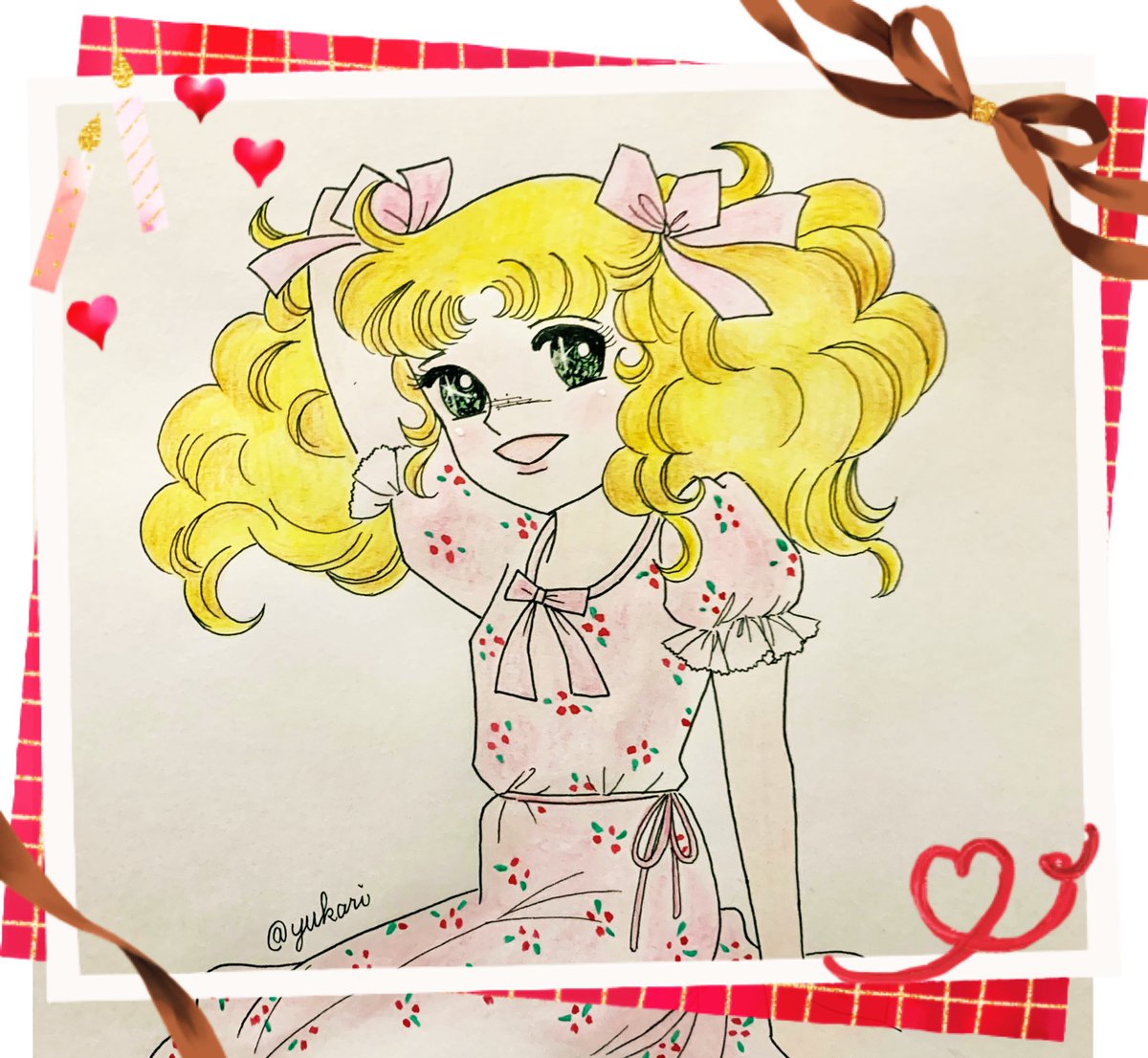 イラスト垢 Yokan 大変 ソバカス描き忘れてたので 上げ直し キャンディキャンディ 模写 水彩絵の具 ファーバーカステル色鉛筆 イラスト垢 Yokan 大変 ソバカス描き忘れてたので 上げ直し キャンディキャンディ 模写 水彩絵の具 ファーバーカステル色鉛筆