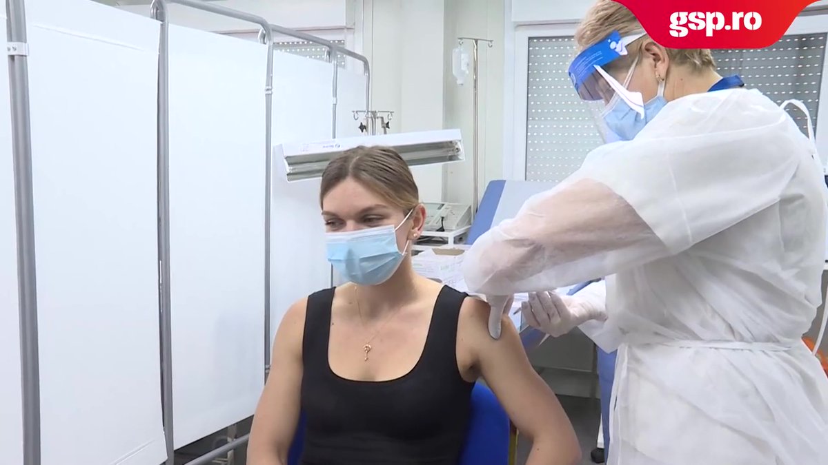 Wta Romania On Twitter Great News Today Simona Halep Got Her Covid Vaccination Shot I Wanted To Get Vaccinated I Came With An Open Mind And I M Fine I Was Vaccinated With