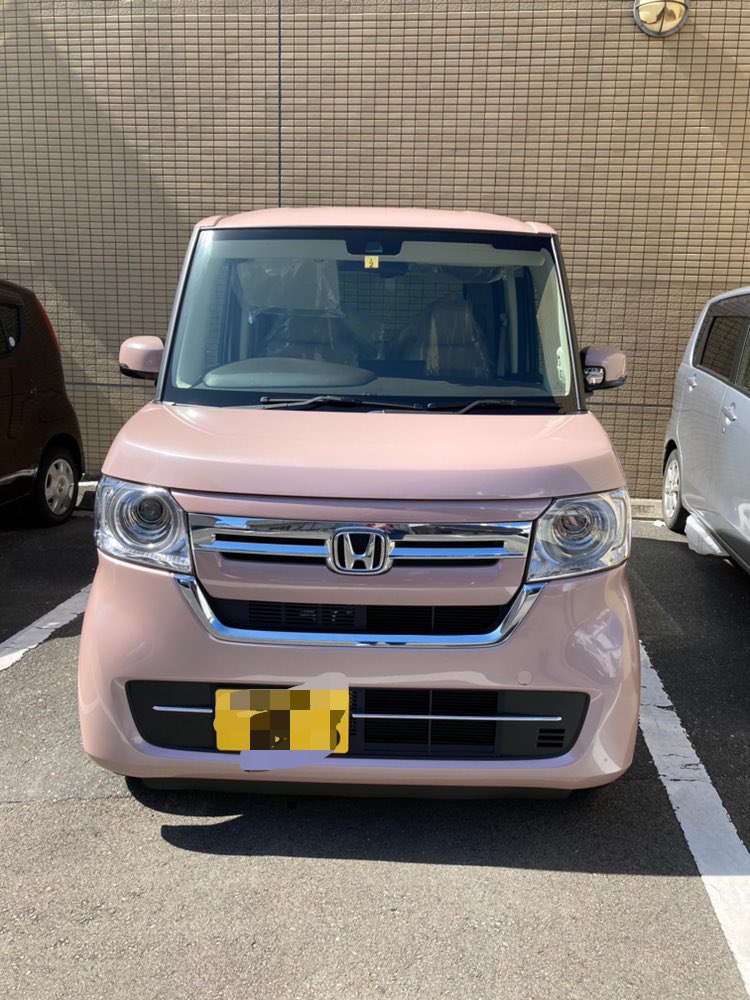 タミミ よろしく N Box 色で悩んだけど ピンクにして正解 可愛い車がある って思ったら私のだった 艸 Nのある暮らし Nbox Nboxピンク