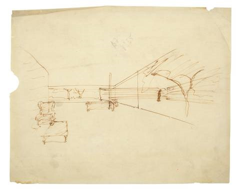Mies Van der Rohe skecthes