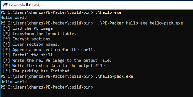 securisec's tweet photo. "RT PE-Packer - A Simple Windows X86 PE File Packer Written In C And Microsoft Assembly https://t.co/eN5yeaJaYL #Microsoft #PEFile #PeFormat https://t.co/SVzNsS9MR5"