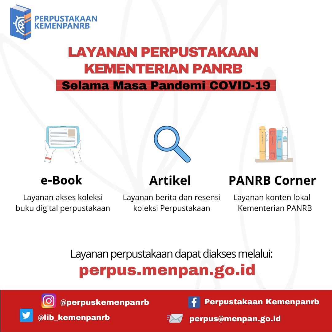 lib_kemenpanrb's tweet photo. #tetapdirumahsaja #tetapbacawalaudirumahaja https://t.co/YW50VyUKG2