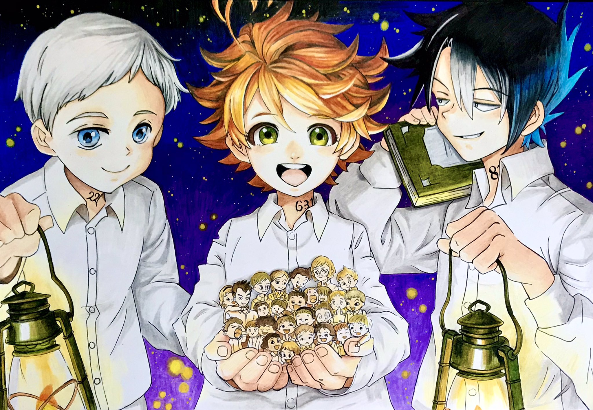 約束のネバーランドイラスト Twitter Search Twitter