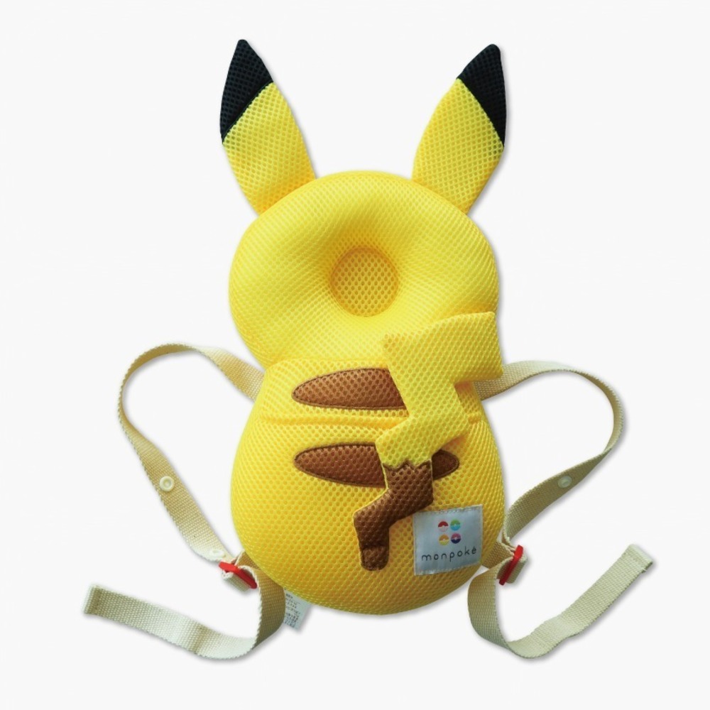 ポケモン公式ベビーブランド モンポケ 新作ベビー服 ピカチュウの耳付きパーカー 初レイングッズ