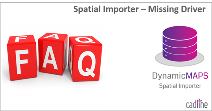 DynamicMaps's tweet photo. DynamicMAPS Spatial Importer – Missing Driver

Question: When running an import into an SQL Spatial Database I receive the error below in the Error Log for the Spatial Importer tool. What is causing this error?

Answer: https://t.co/Rn72WbEyUq

#DynamicMAPS #GIS https://t.co/AOsNlXppWi
