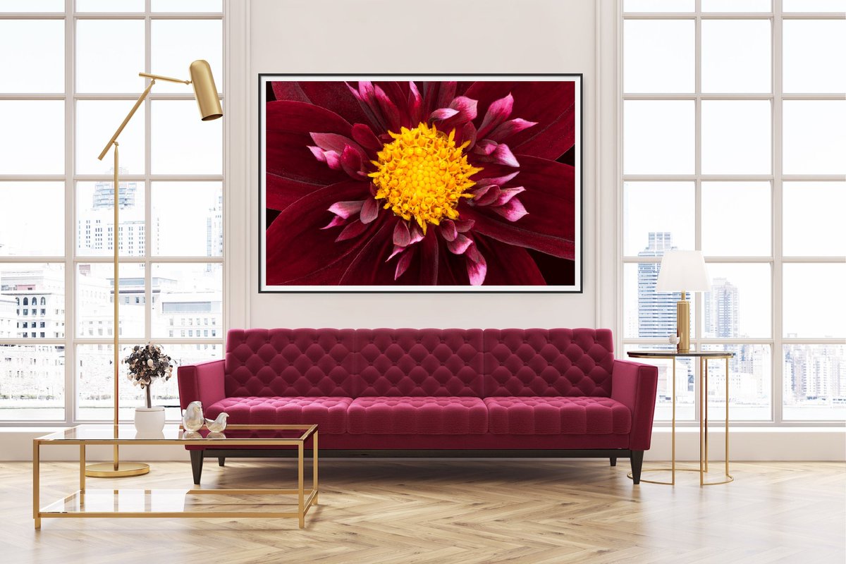 New room for our #Dahlia Pat Knight print. #Dahlialove