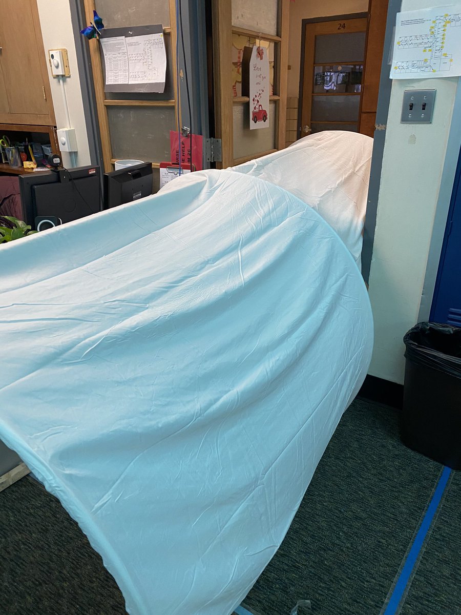 IndianaAreaSD's tweet photo. Whoa....Hold your horses! Is that a covered wagon in the hallway?! YEE HAW!🤠Looks like 2nd grade is getting ready to take a trip for their next CKLA Unit: The Westward Expansion. Go West, young learners! #proudBFprincipal #CoreKnowledgeLanguageArts https://t.co/ZjuK4SXtM3