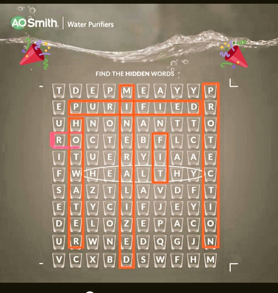 @AOSmithin Water
Hot water
RO
Mineralized
Purified
Protection
Whealthy

#ContestAlert #Contest 
#AOSmith #WaterPurifiers
@AOSmithin  

Join..
@kalpana7867 
@iwasbornhot
@Godisgreat001
@s4success2win
@prashantjm786