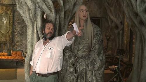 Sir Peter Jackson & Lee Pace.