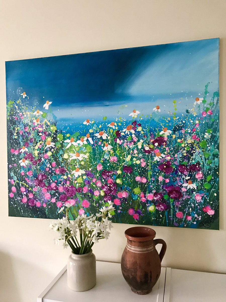 Brighter Skies

My latest painting now completed. Looking forward to warmer  days and new views to see.