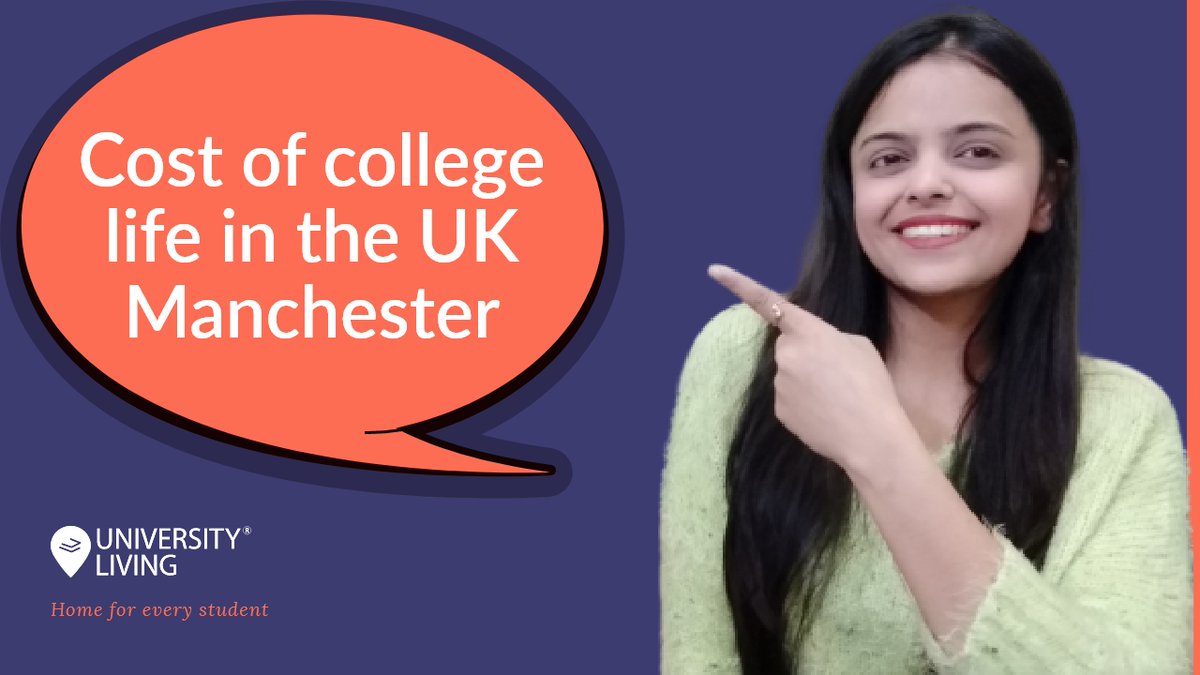living_uni's tweet photo. Students must be aware of the cost of living in Manchester before settling down there. In this video, we have covered the various expenses that a student is likely to incur while living in the city: https://t.co/r27LIPzRTP #studyinmanchester #studyinuk #wednesdaythought https://t.co/6fuEYbGMdX