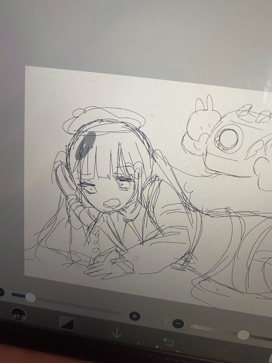 黒髪以外も練習します!って言った30秒後に黒髪描き始める人間 