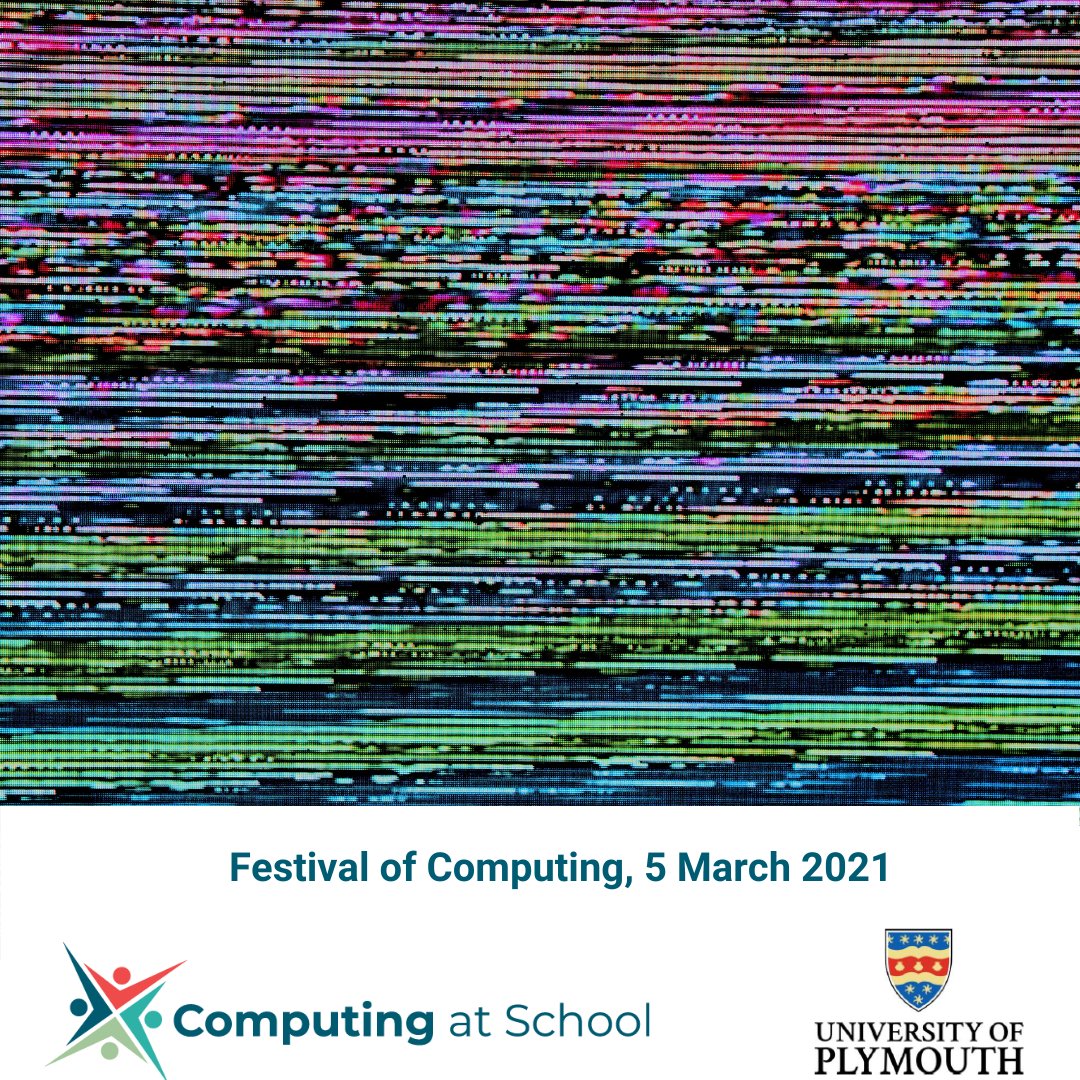 CompAtSch's tweet image. Secondary Computing teachers! Our Festival of Computing conference (Free, btw) is on 5th March with sessions from 
@beccipeters28  (Isaac/A-Level computing) @Neon_Futures 
 (Engineering) @tnmoc @ltnmoc @NCCECornwalPlym  
@STEMHub_SWest @clairegowland @PlymUni
 #CASplym21