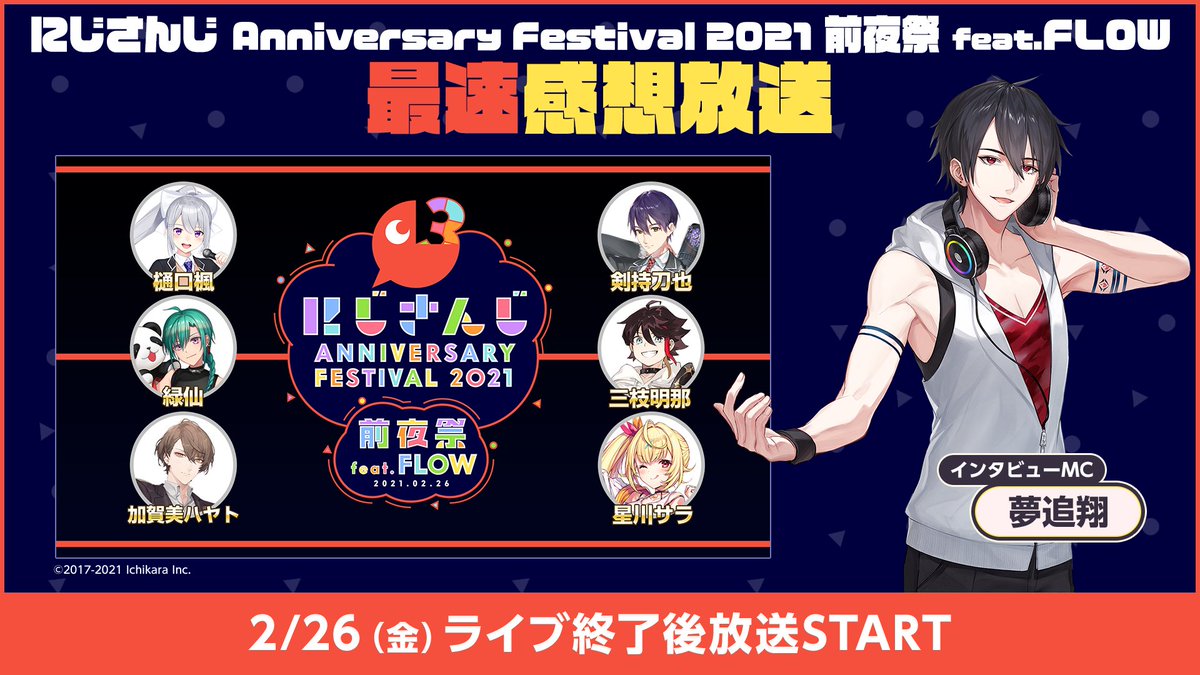 激安特価 にじさんじ Anniversary Festival 2021 Blu-ray アニメ - www