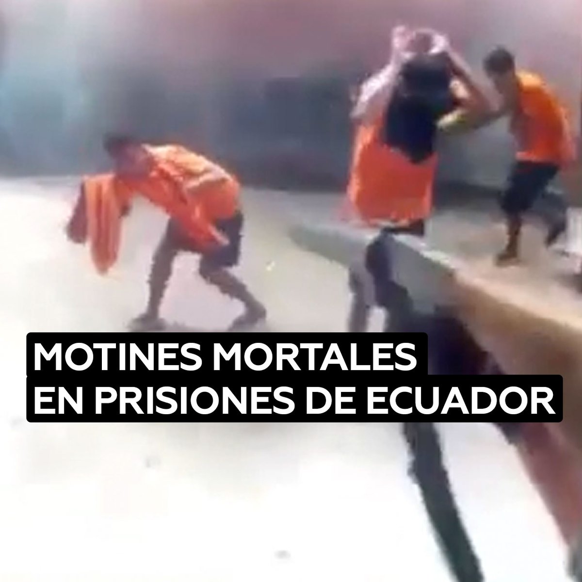 Intervención a la cárcel de Guayaquil donde se registró un motín Este