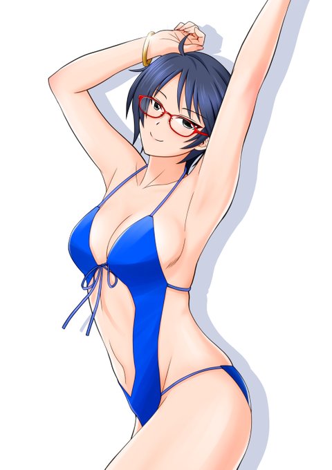 水着グラのtwitterイラスト検索結果