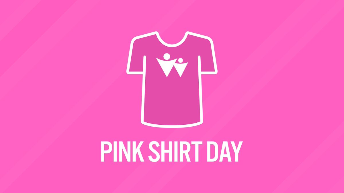 Today is #PinkShirtDay. 👚 We encourage all our students, staff and families to wear pink and to show you do not stand for #bullying of any kind.

Use #WRDSBpink to share your photos and learning with us on Twitter and Instagram!

Be a buddy, not a bully!