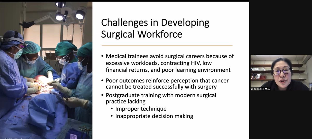 dukeobgyn's tweet photo. Inspirational #GrandRounds today by #gynonc Dr. Paula Lee on global gyn ca care in Uganda. Addressing inequity gaps & challenges in LMIC; strategy of vaccination, screening, treatment. #fellowship #collaboration #radonc #futurecancercare #wedeliver https://t.co/QcTm8Bahay