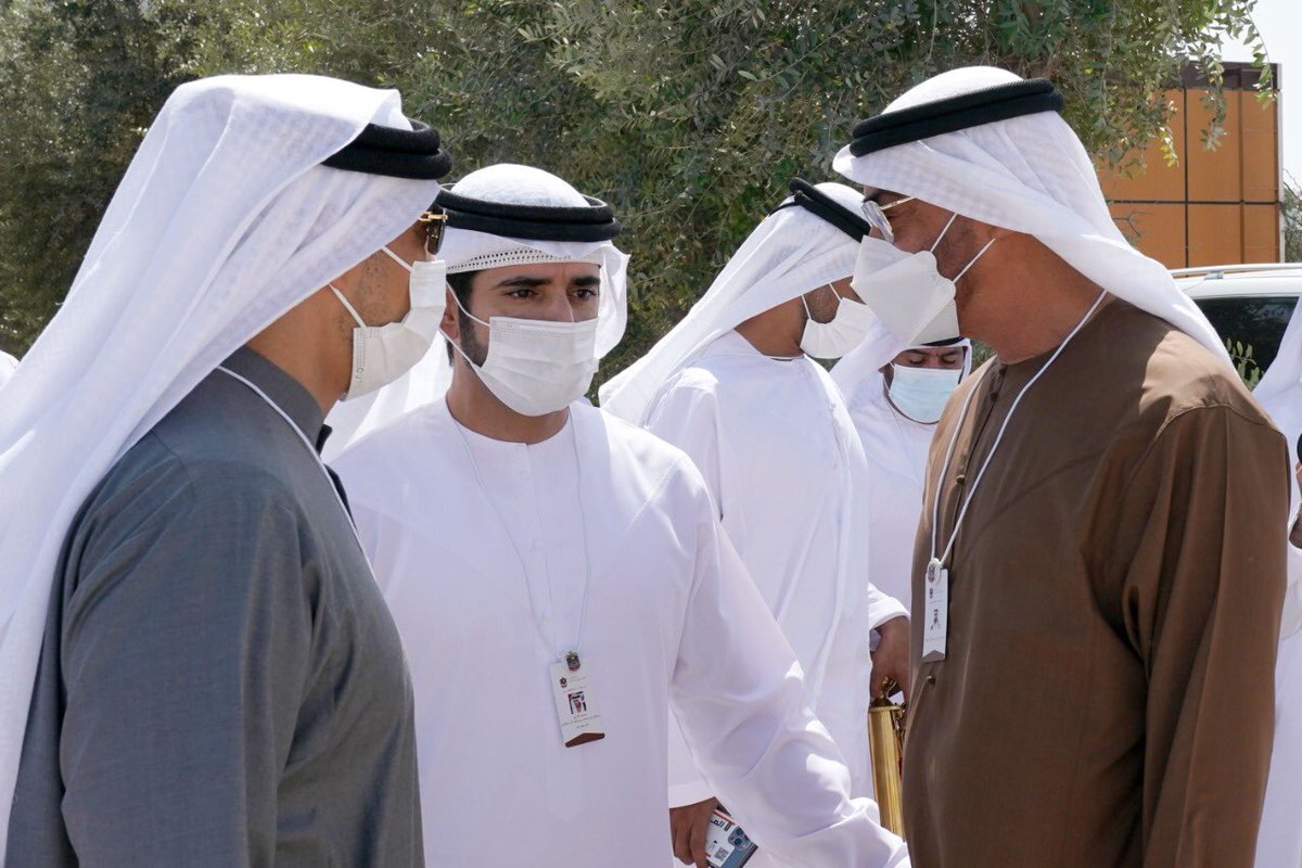 HamdanMohammed's tweet photo. Under the chairmanship of @HHShkMohd and @MohamedBinZayed, I took part in a gov’t retreat to plan the UAE's path towards more achievements over the next 50 years. Our forward-thinking leadership's vision to take charge of the future has unlocked the UAE’s boundless ambition. https://t.co/BJWd1dOa3q