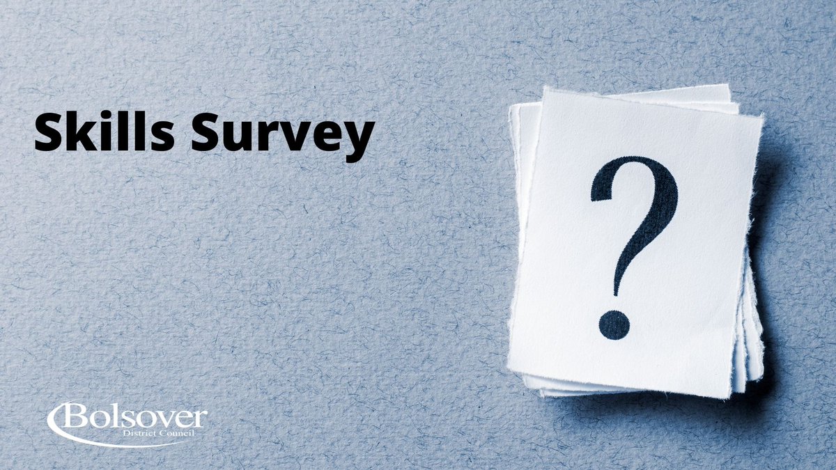 We are asking residents of Bolsover District to fill in a short online form to find out what skills they have. The information gathered will be used to try and attract funding and improve our District.
Fill it in to be entered into a prize draw to win £250
bit.ly/2Nf0JQq