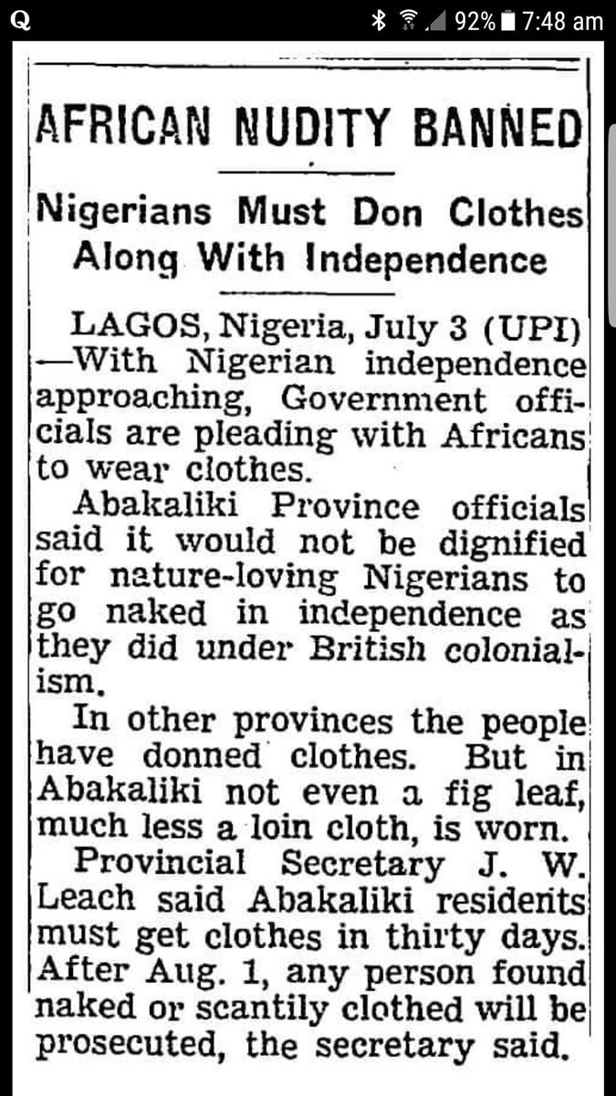 bobitee's tweet image. Abakaliki and people of Ebonyi comes to mind. Probably the British and western education arrived late to them.