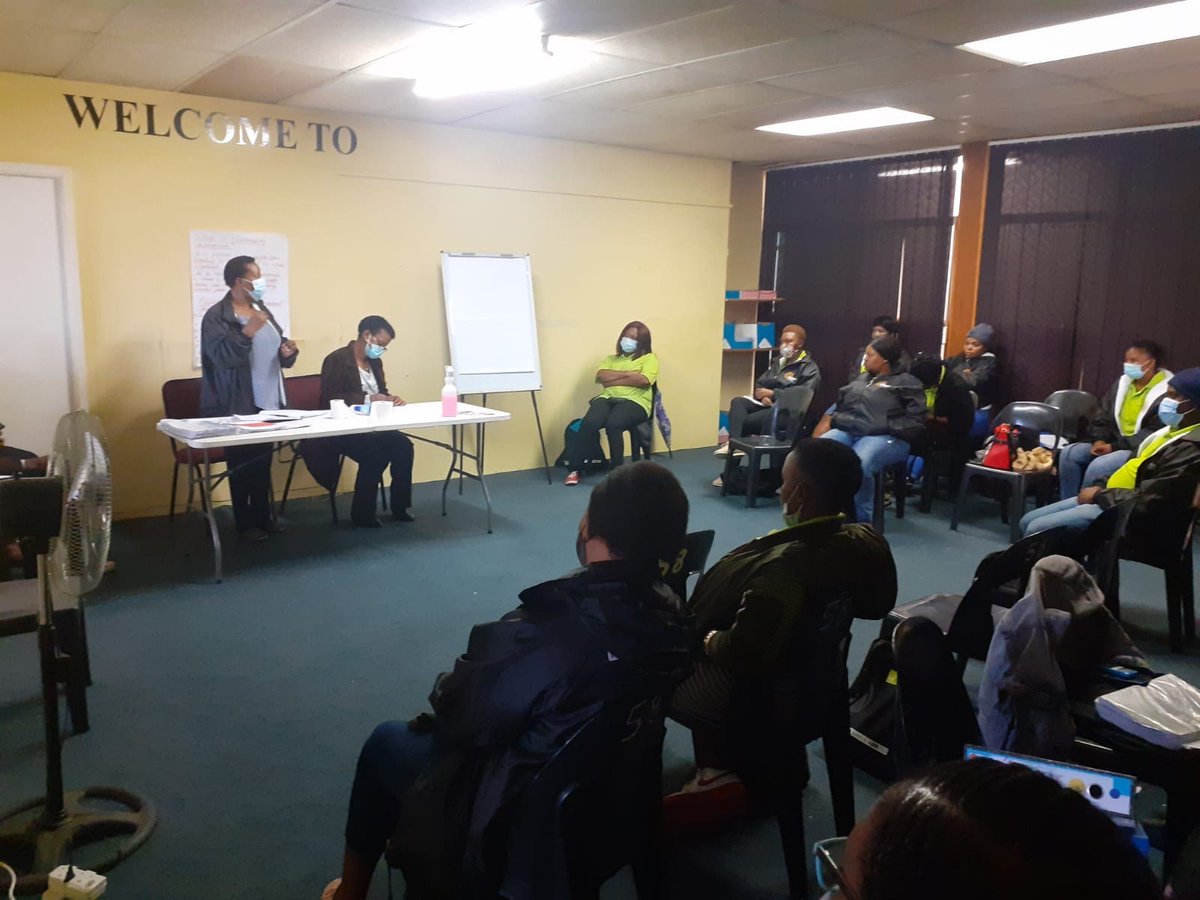 NICDAMSA's tweet photo. NICDAM Management conducting site visits at Welkom with CCI teams. 
#wozaasibonisane #cci https://t.co/Vep4kK9884