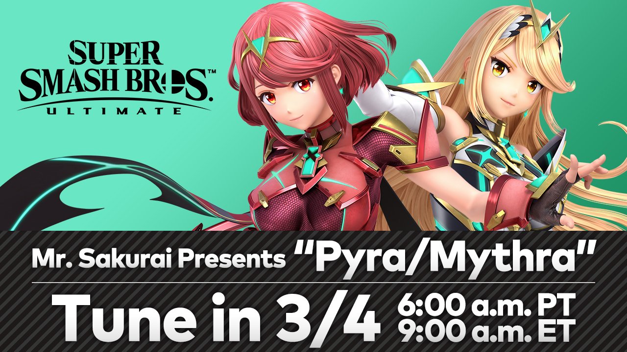 Pyra/Mythra Showcase Announcement