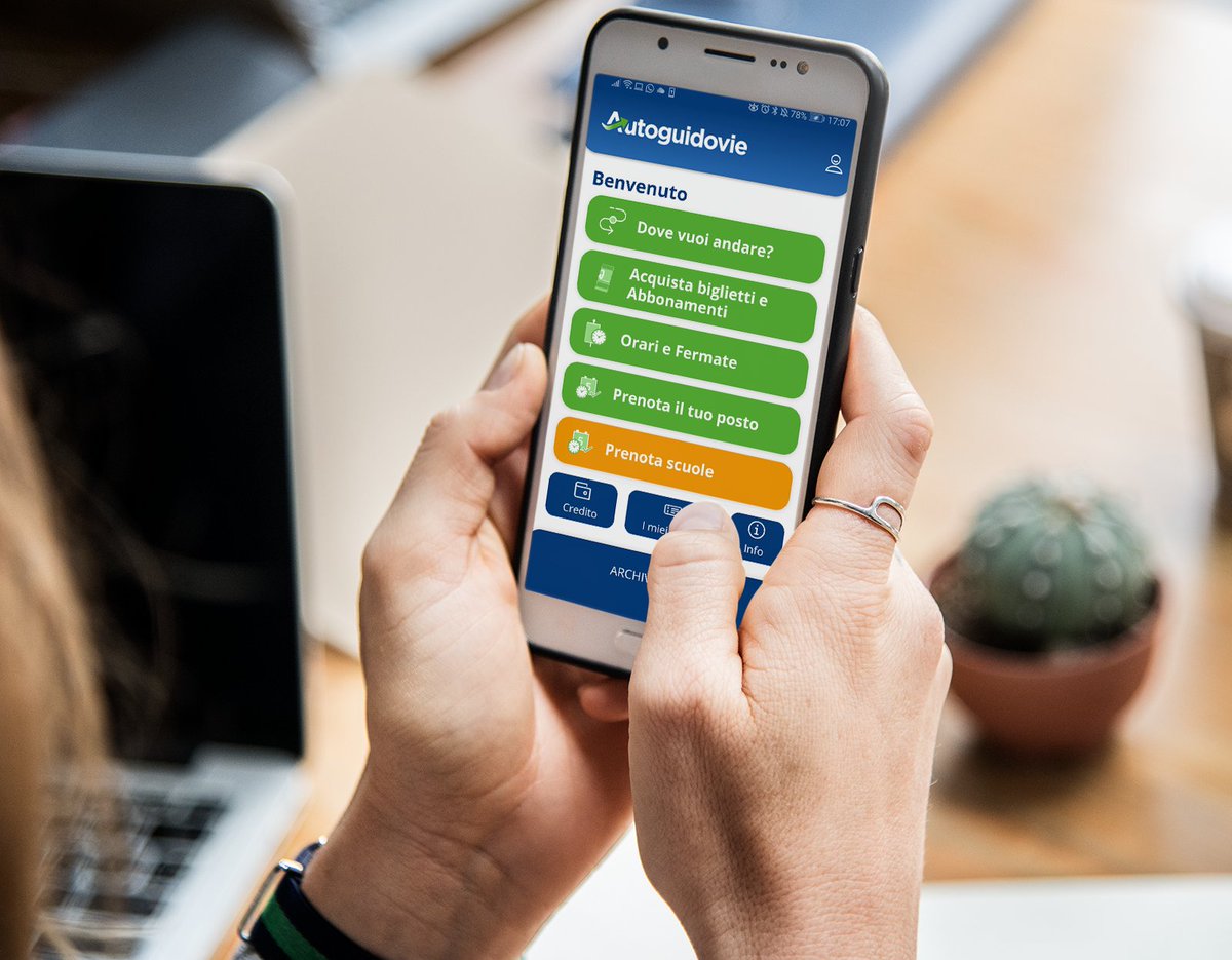AutoguidoviePV's tweet photo. Con l'app #Autoguidovie acquisti biglietti e puoi rinnovare l'abbonamento con un click, senza attese e in sicurezza.
Scaricala o aggiornala ora sul tuo smartphone e scopri tutte le funzionalità: https://t.co/kxCleqTRNP https://t.co/P0G6bSYUpk
