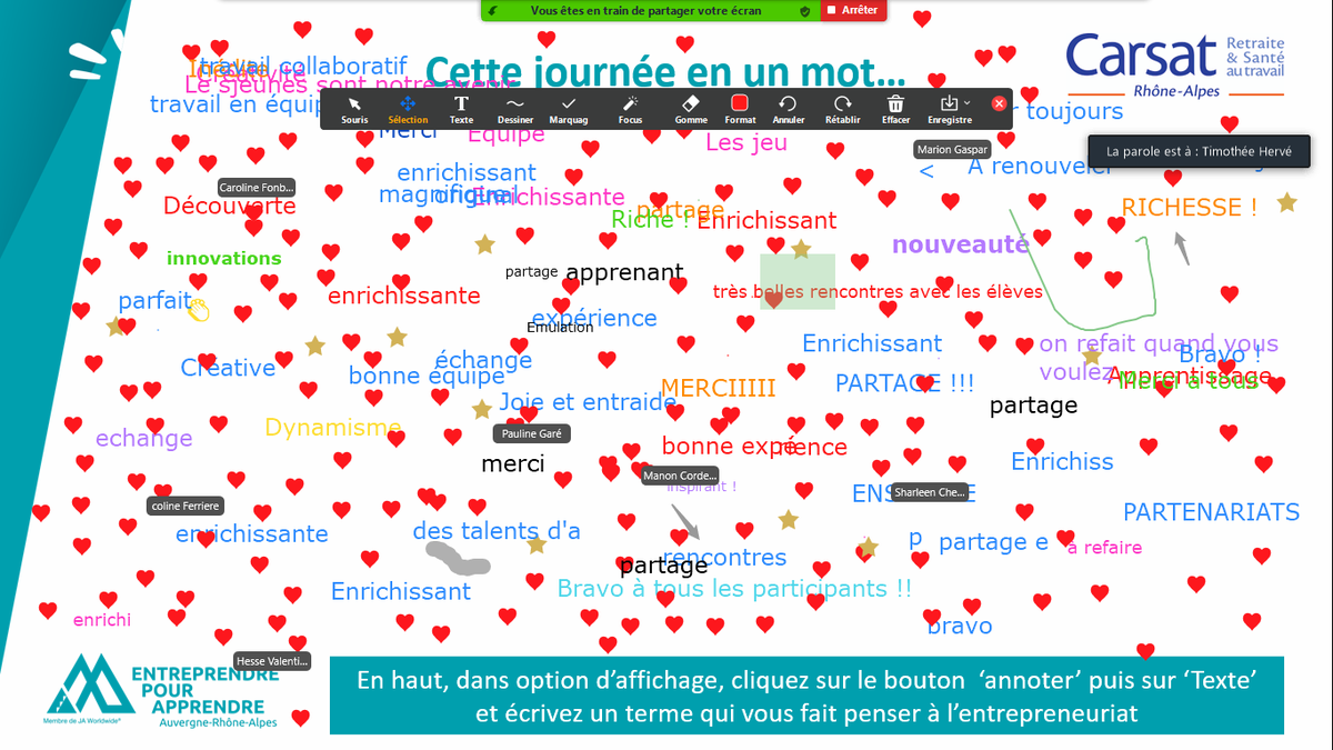 epaAura's tweet photo. #HackathonDigital
72 jeunes ont imaginé le bien-être de nos ainés en utilisant le numérique 🚀 Un bon moment de partage lors de cette Mini S digitale organisée avec @Carsat @EN3S_officiel @UfolepAURA @Univ_St_Etienne @GerontopoleAURA @TASDA_Alpes @GroupeIMA @CentresSocRA https://t.co/MQ7H1L0NRg