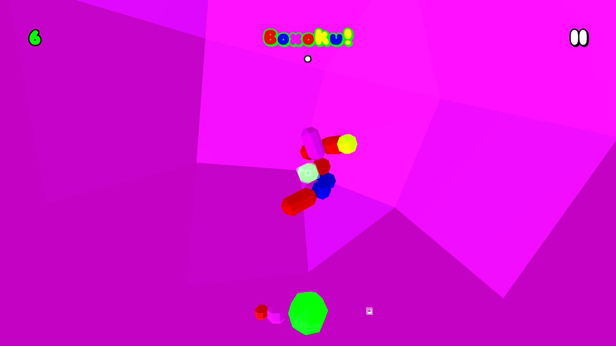 BoxokuGame's tweet photo. Got feedback on making the backgrounds less "8-bit"/48k, the inside the polygonal box looks great and adds just enough visual texture to keep it interesting and not distracting, until it needs to! Building with #GodotEngine 3.2.4 RC3 giving me MP3 support! #indiedev #gamedev https://t.co/jkzHwEEm3N