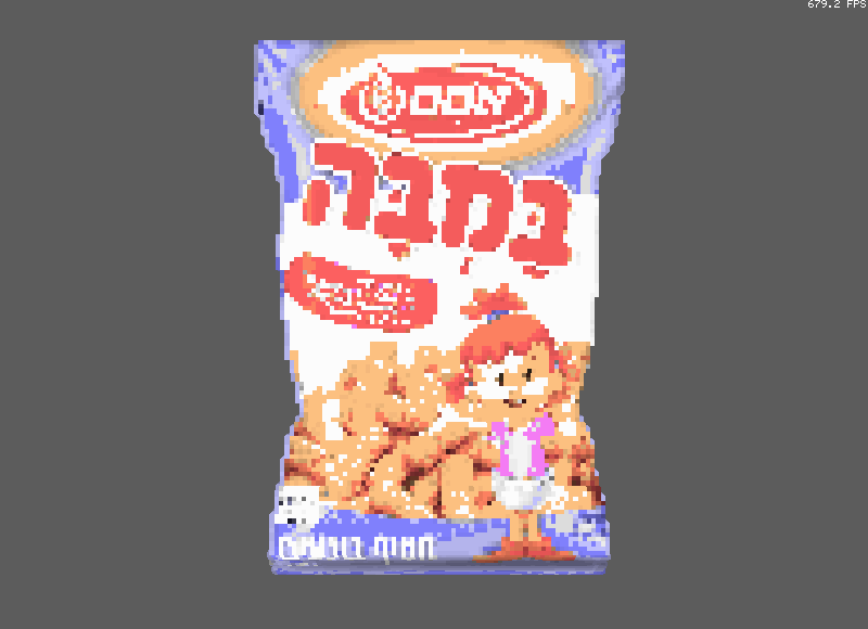 duke_unreal's tweet photo. במבה המאכל שלנו הישראלי בתוך גרפיקה שהיא עמו פלייסטישן 1 ונוסטלגית. כלכך כיף!! #במבה #חטיף #ישראלי עכשיו כ-ווקסל!! #ישראל
https://t.co/ytQ5atzVuf
#KenSilverman #BuildEngine, #3DRealms #90s #20s. I made it with: #Blender3d #b3d. #lowres
Tools of Ken: #poly2vox #slab6
#IonFury https://t.co/KvK1k0od1f