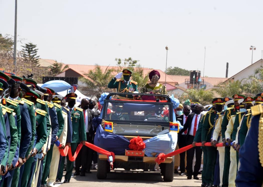 Pictorial highlights of the Pulling Out Parade of my predecessor, the immediate past Chief of Defence Staff, General AG Olonisakin NAM.