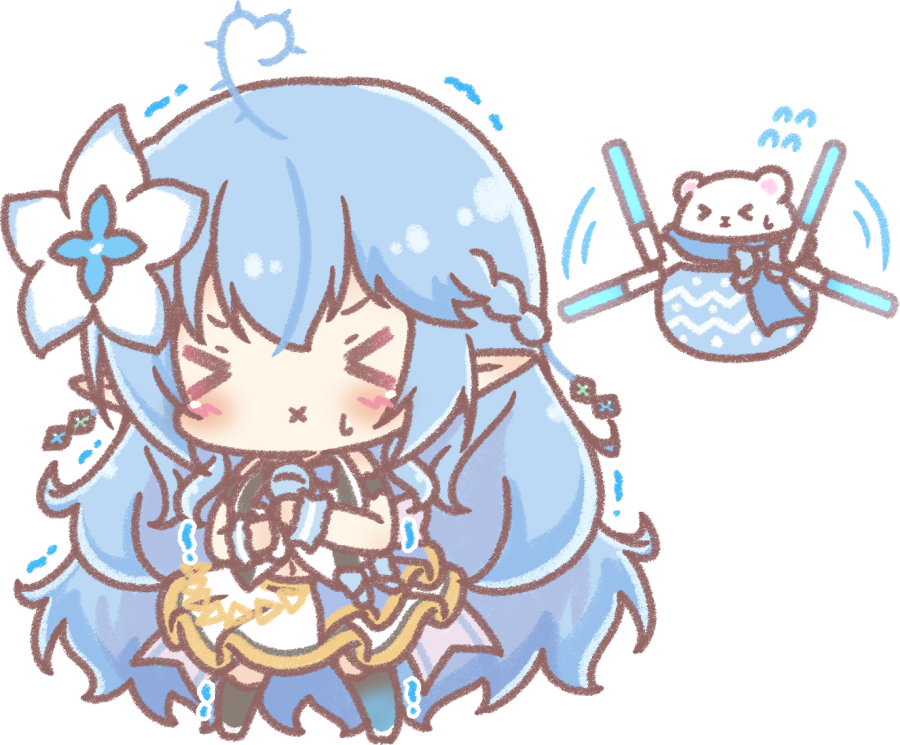 みたらしねこ 絵仕事募集中 No Twitter ラミィちゃんの晴れ舞台 全力で応援しております Lamyart 花咲くホロライブ