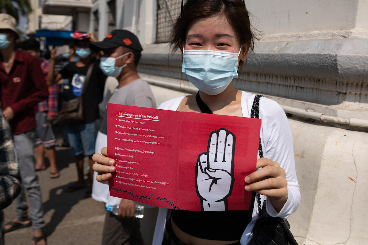 Sanctions can target those responsible for the coup and military interests but should spare the population and the economy.