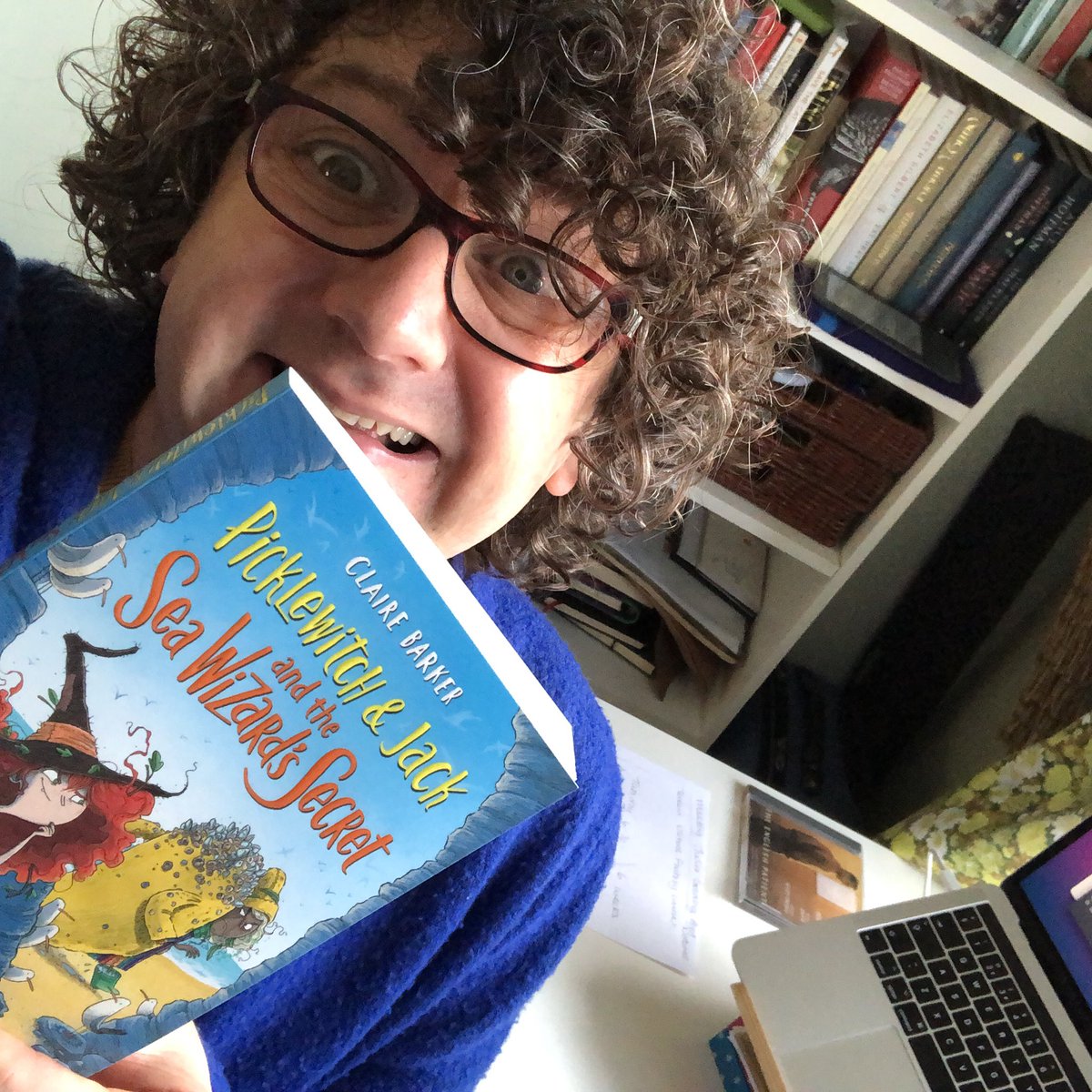 JamesENicol's tweet photo. Blessed book post!!!
lookit- the fantastic new @clairebarker #picklewitch story @FaberChildrens - just what we need a lovely witchy seasidey adventure! Also think Picklewitch is now my hair idol! https://t.co/rDsK3K6Agt
