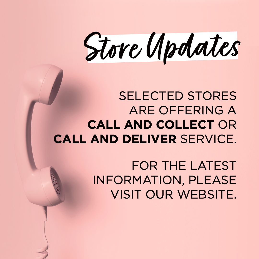 Find all of our store updates, store services available and store contact details on our website: salon-services.com/stores-reopeni…
As always, stay safe and take care 💗