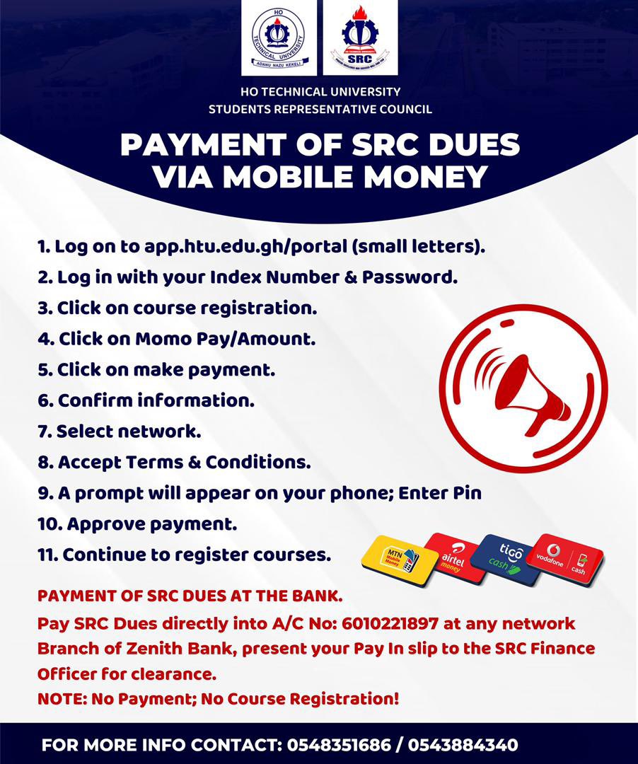 HTUSRC_'s tweet photo. Payment Of SRC Dues Via Momo 💰 https://t.co/CeoZWL9HfQ