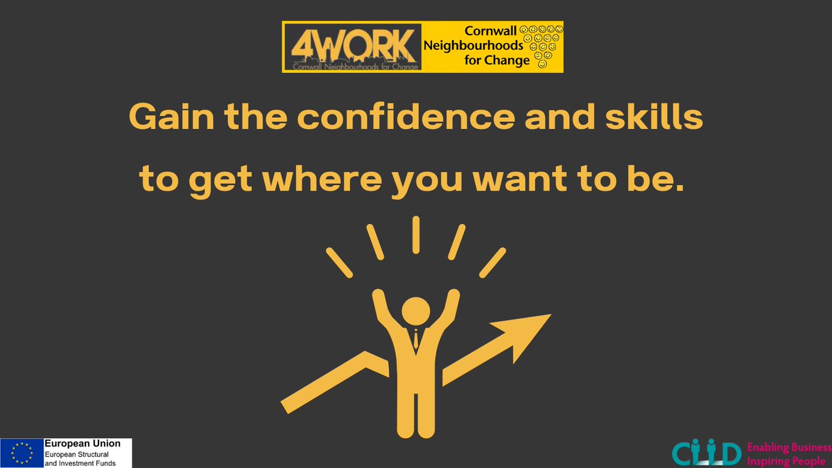 CornwallClld's tweet image. #4Work is a fantastic #ESF project created by Cornwall Neighbourhoods for Change (CN4C) and offers people in the area the chance to take part in #training and #employability support so that they can join/rejoin the world of work.

Find out more: bit.ly/CLLD4Work