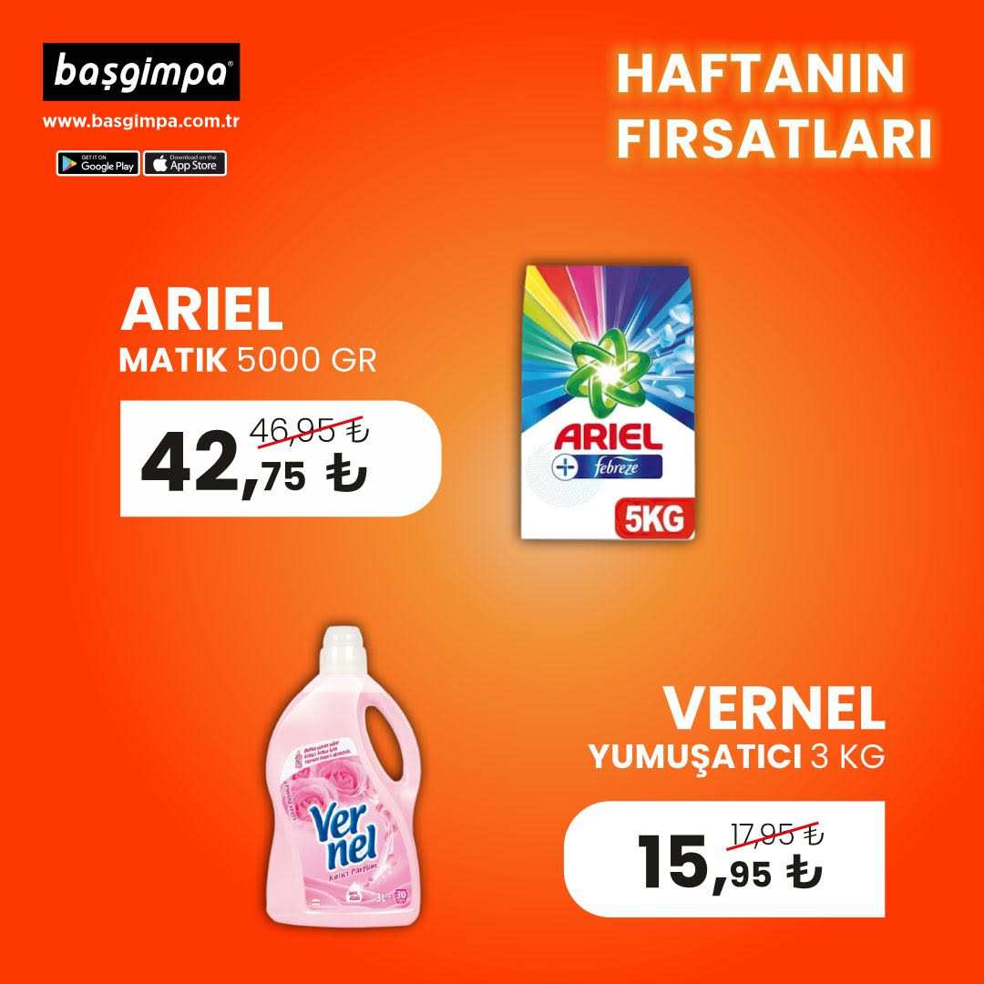 basgimpa's tweet photo. Bu Haftanın İndirimlerine Bakmadan Geçmeyin!
İhtiyaçlarınızı Başgimpa uygulaması ile sipariş edin anında kapınıza getirelim! 🛒 https://t.co/tjnZllV0qd