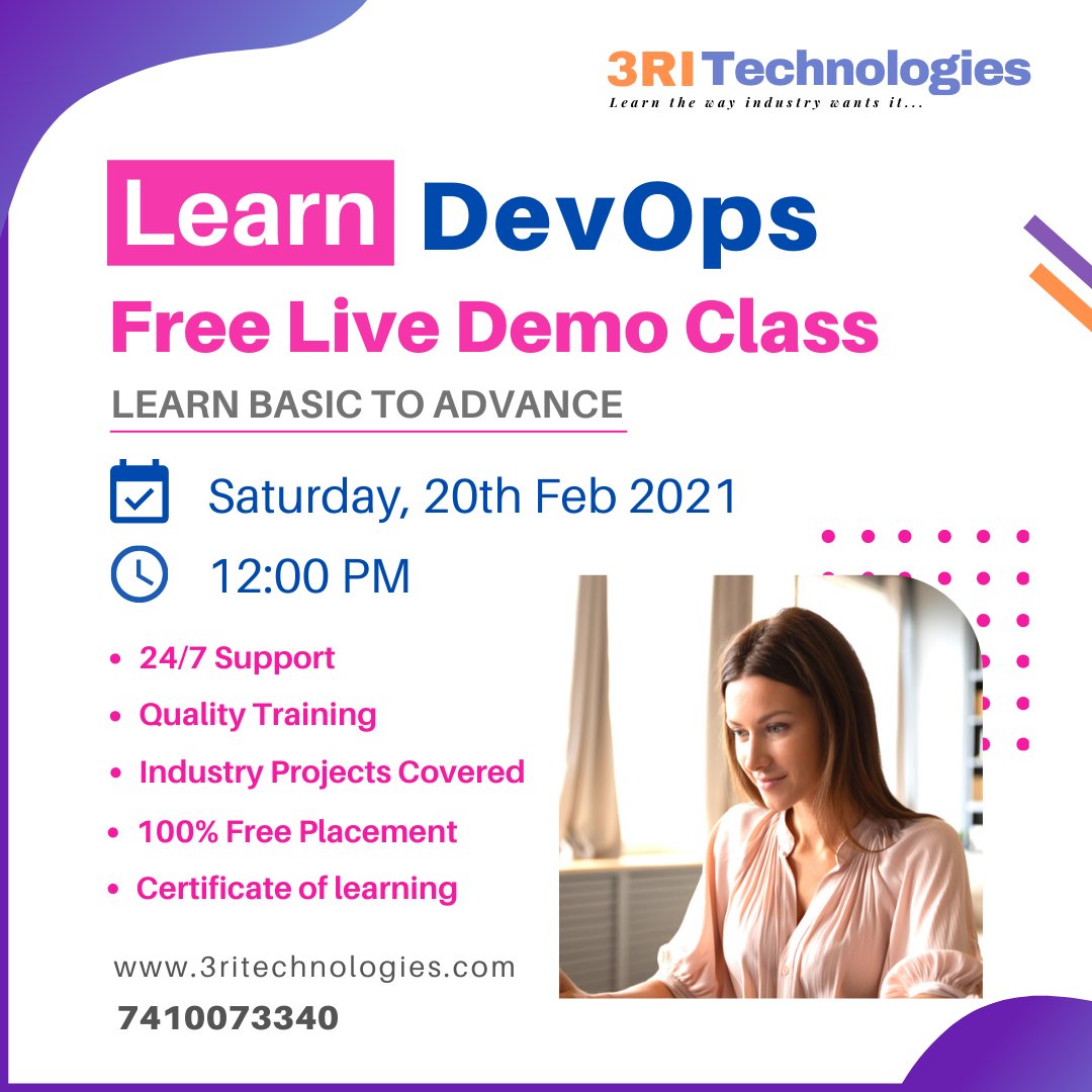 3RITechnologies's tweet image. FREE DEMO AVAILABLE
Learn DevOps Online with Industry Experts & Top-Ranked Faculty
Become an Expert in Git, GitHub, Docker, Kubernetes, Puppet, Chef, Ansible, Nagios & More. 
Visit zcu.io/RIIM
Call 7410073340
#devopscommunity #devopslife #devops4 #devopstools