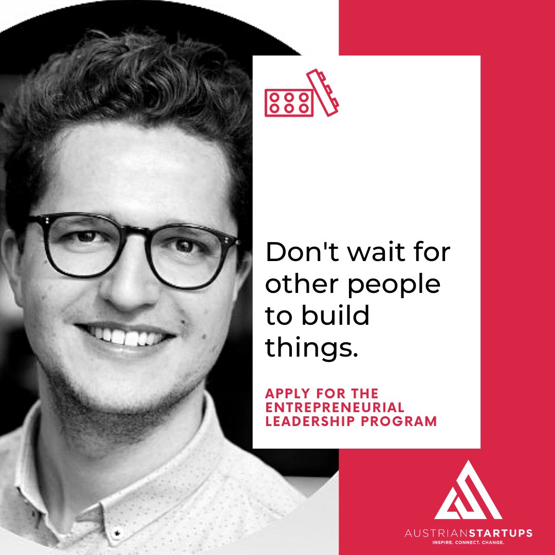 Selber ein Unternehmen starten? Eintauchen in Prototyp, neue Geschäftsmodelle, Nachhaltigkeit etc? 
Dann noch bis 28.2 für das "Entrepreneuria Leadership Program" von <a href="/austrianstartup/">AustrianStartups</a> bewerben: as-elp-2021.carrd.co
